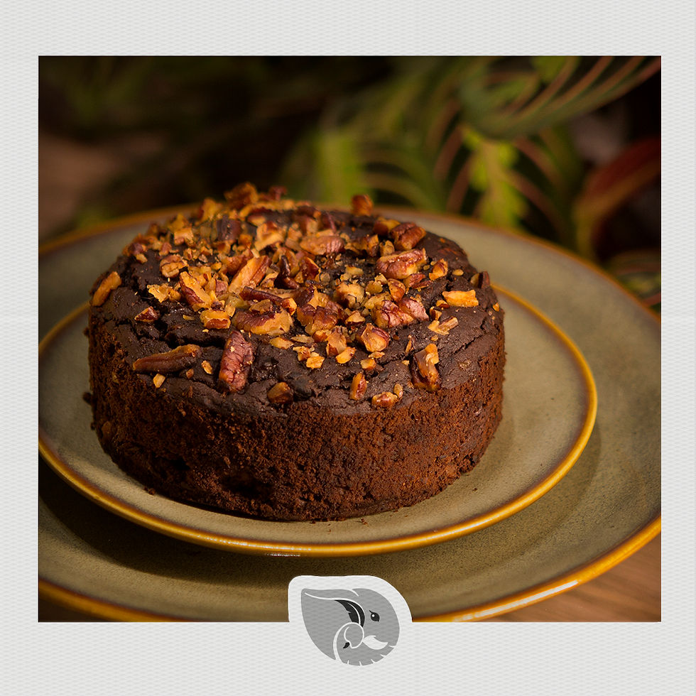 Zwarte bonenbrownies