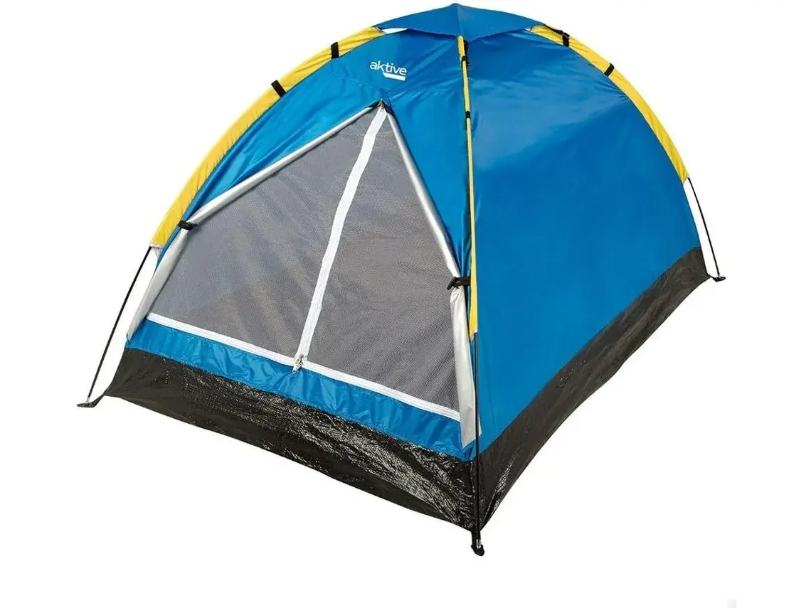 Tenda de Campismo AKTIVE (120x200 cm - 2 Pessoas)