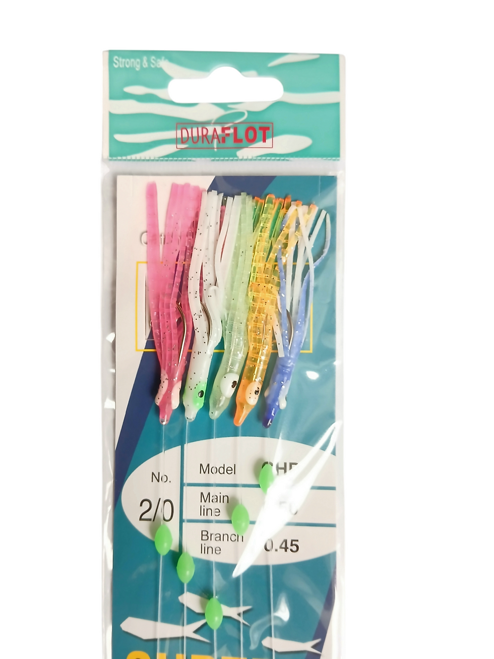 Miniatura: Aparelho pesca polvos coloridos pesca