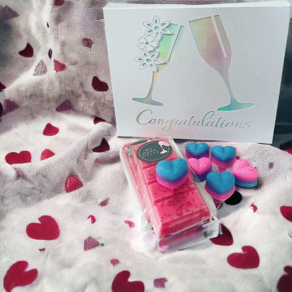 Thumbnail: Congratulations Gift Box of 2 Bars and 6 Melts