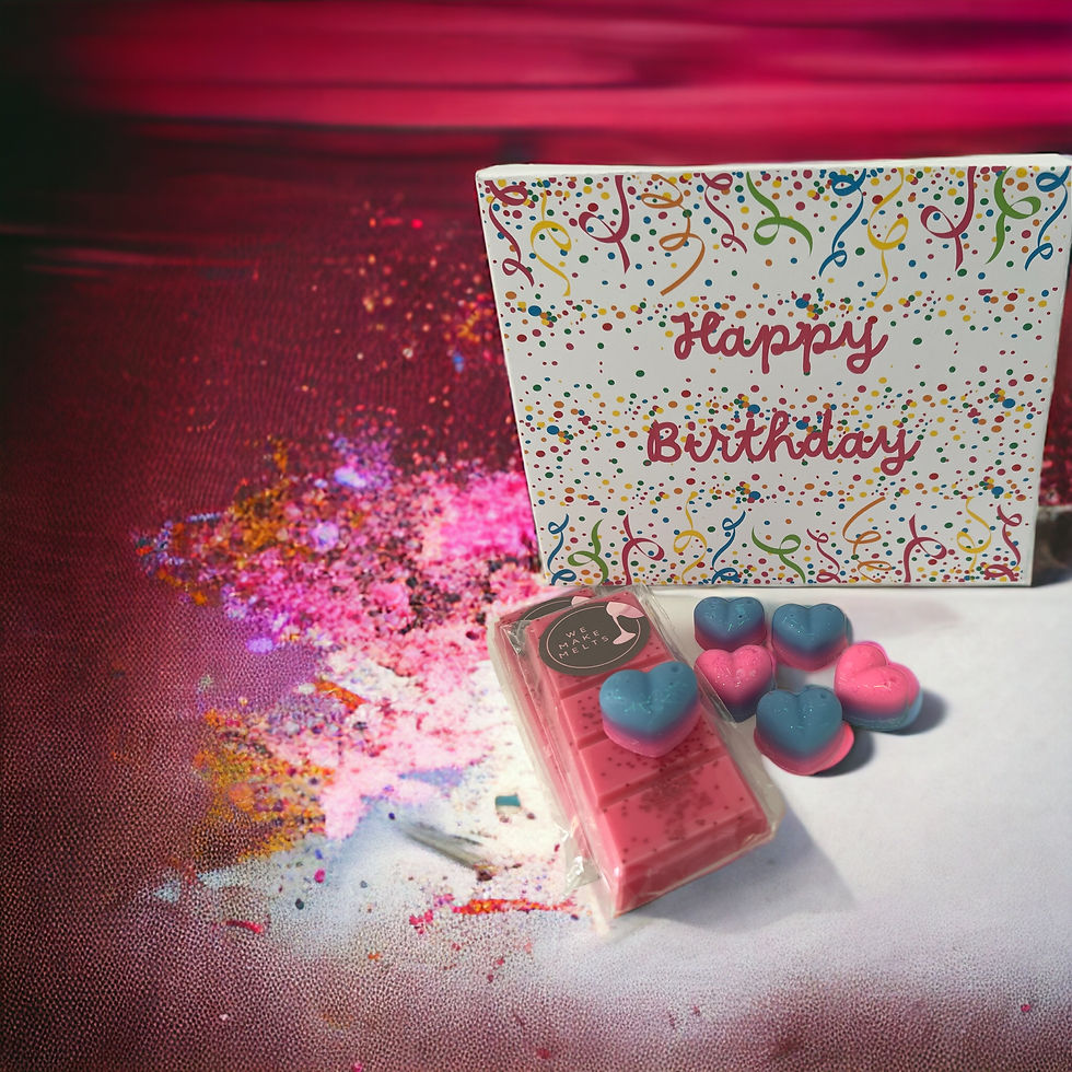 Thumbnail: Birthday Gift Box of 2 Bars and 6 Melts