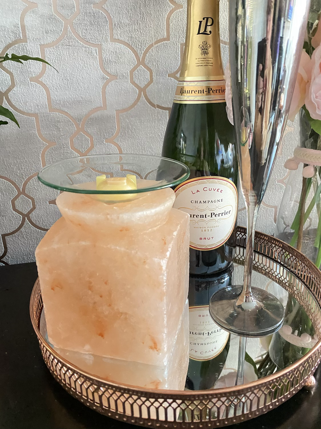 Cube Shaped Salt Burner