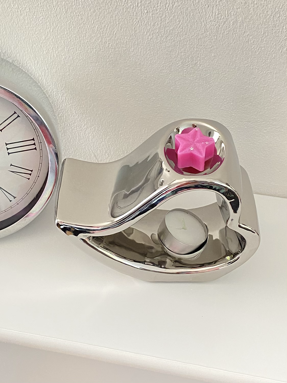 Thumbnail: Chrome Romeo Heart Ceramic Burner