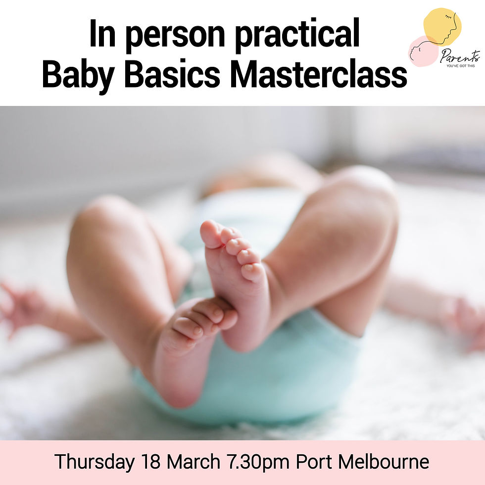 Baby Basics Masterclass March 2027