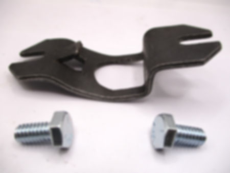 Record Guide Plate for half nut, (Quick release vices as numbered)