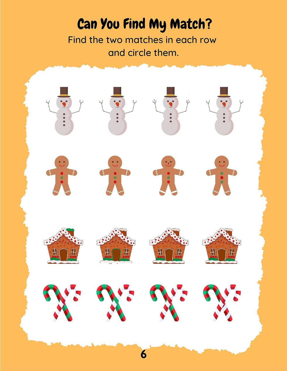 Thumbnail: E-Book  What's  Wrong with This Picture? 12 Days Before Christmas, Activity Book