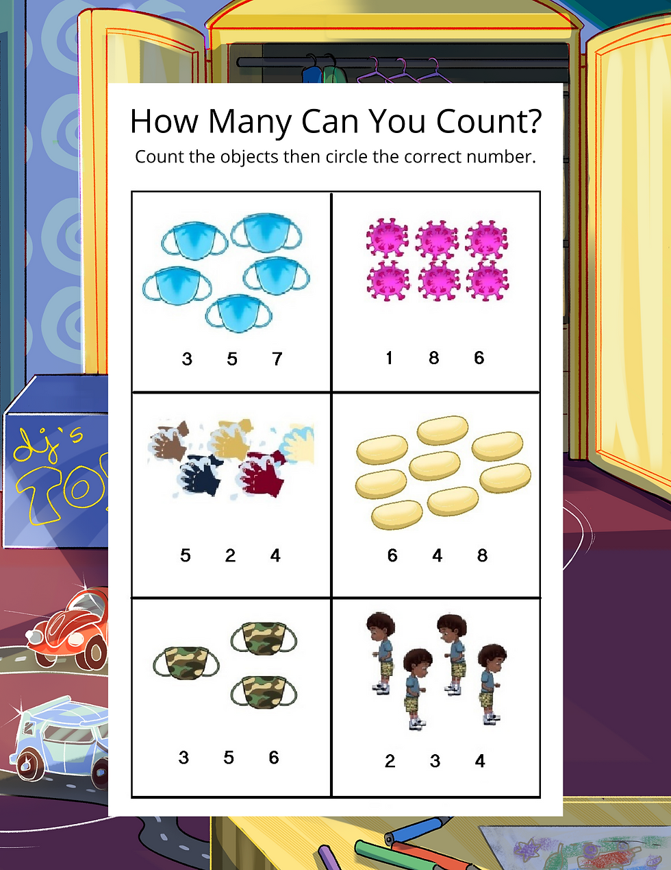 Thumbnail: Story & Activity Book: Where Did My Mask Go?