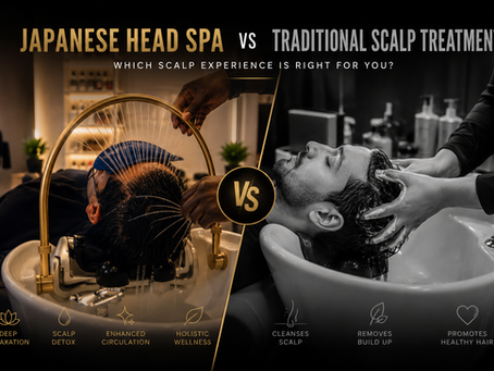 Japanese Head Spa vs Traditional Scalp Treatment: What's the Difference?