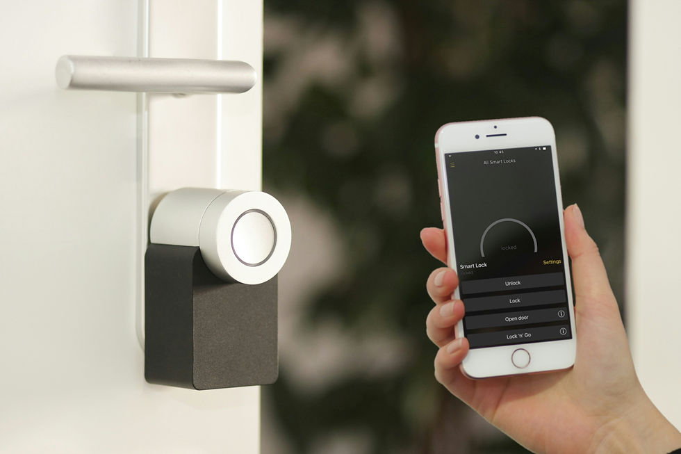 Smart-Home-Türschloss und intelligente Gebäudetechnik – modern, sicher und vernetzt