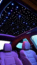auto Innenraum Sternenhimmel dezent nur viele einzelne Sterne (punkte) im auto ins Dach ei