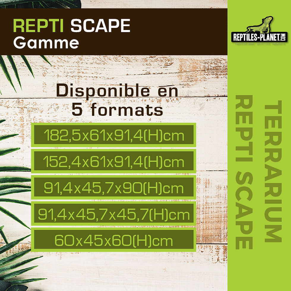 Thumbnail: Repti Scape H90 - 91,4x45,7x90 cm