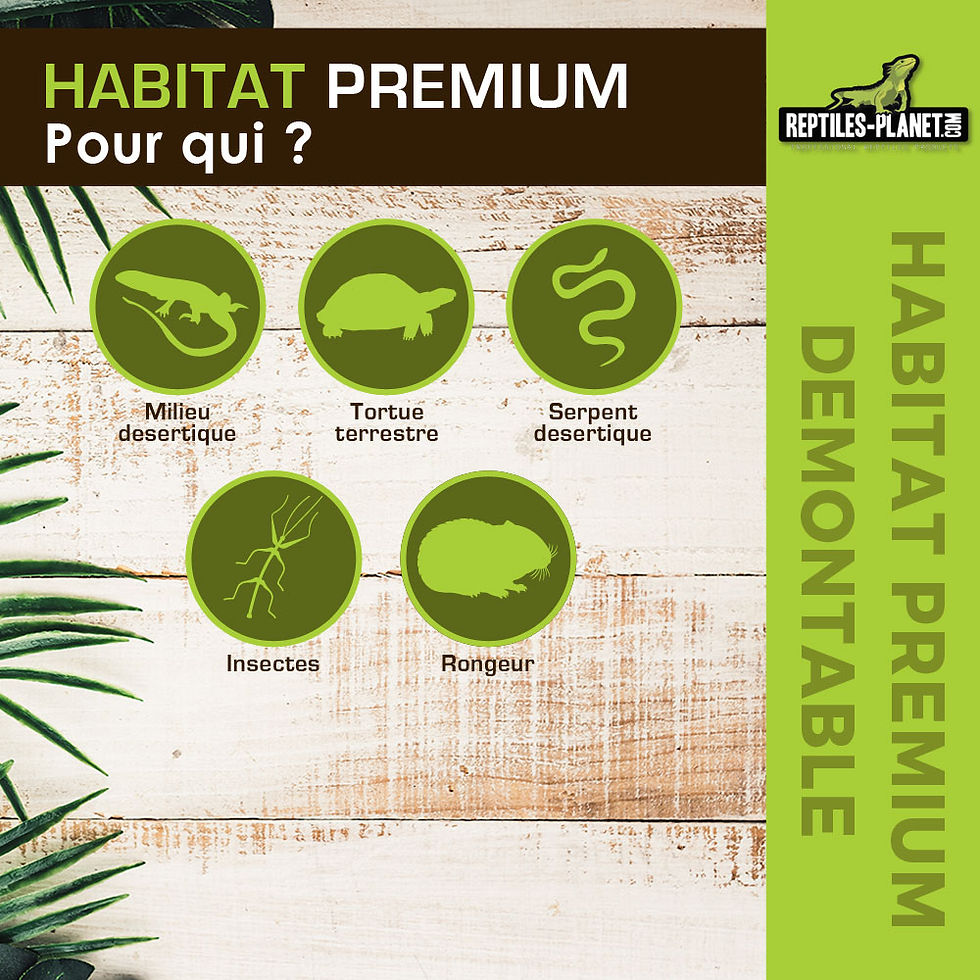 Miniature : Habitat Premium Démontable - 76,2x30,5x30,5 cm