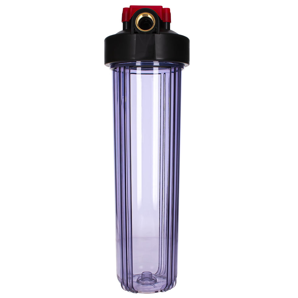 Préfiltre - 20'' - Big Blue - DN 25 - Bol transparent