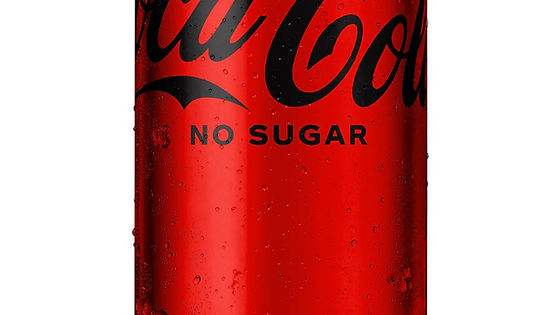 No sugar coke can