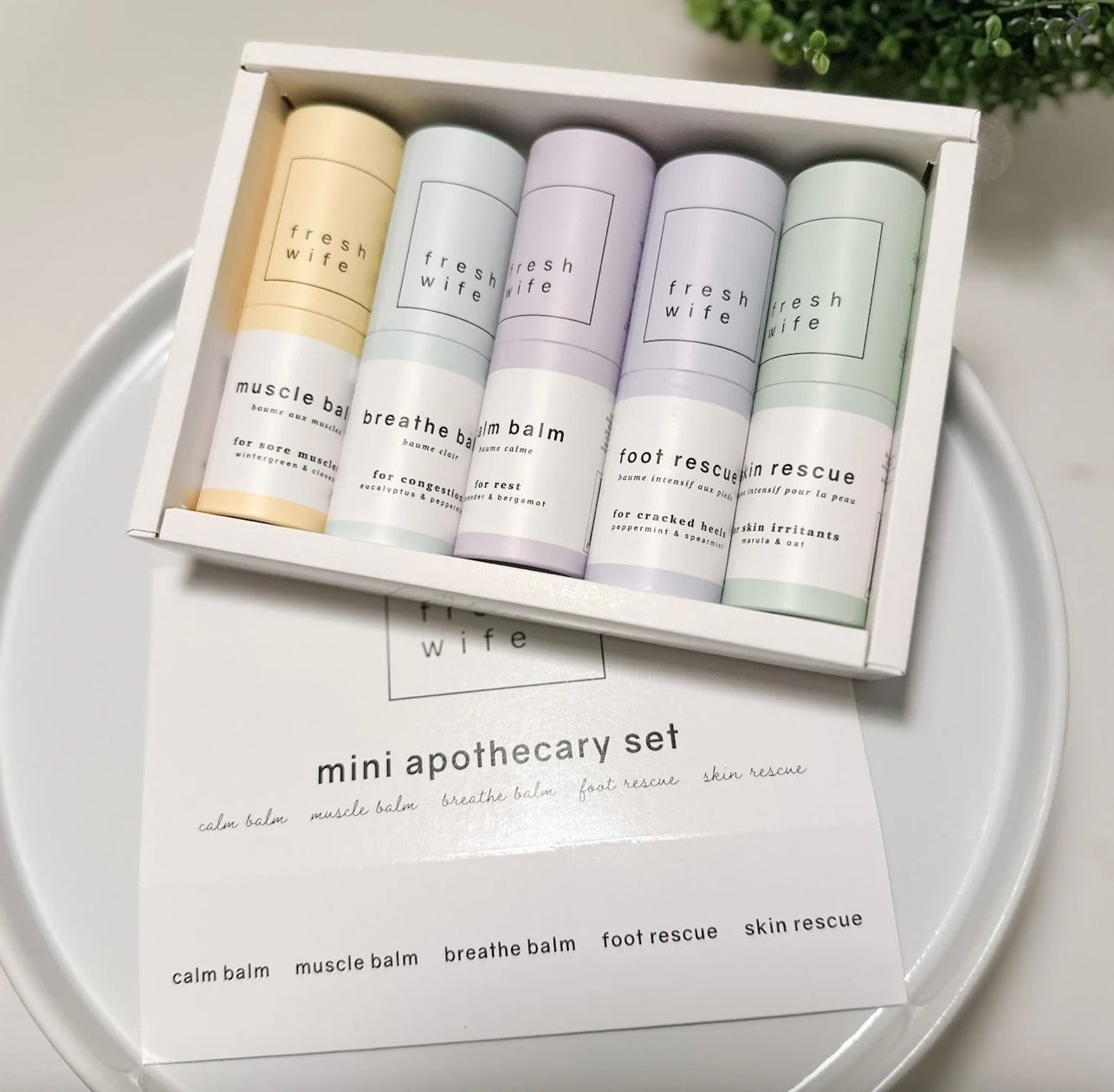 The Fresh Wife Soap Company - Mini Apothecary Gift Set