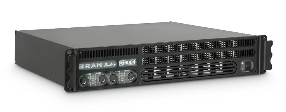 Thumbnail: RAM Audio S6044 4 x 1480W Power Amplifier. 5.9Kgs. Ex-Demo/Boxed.