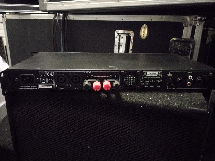 Thumbnail: LD Systems XS400 2 x 200 Watts 1U Power Amplifier. Pre-Owned. VGC.