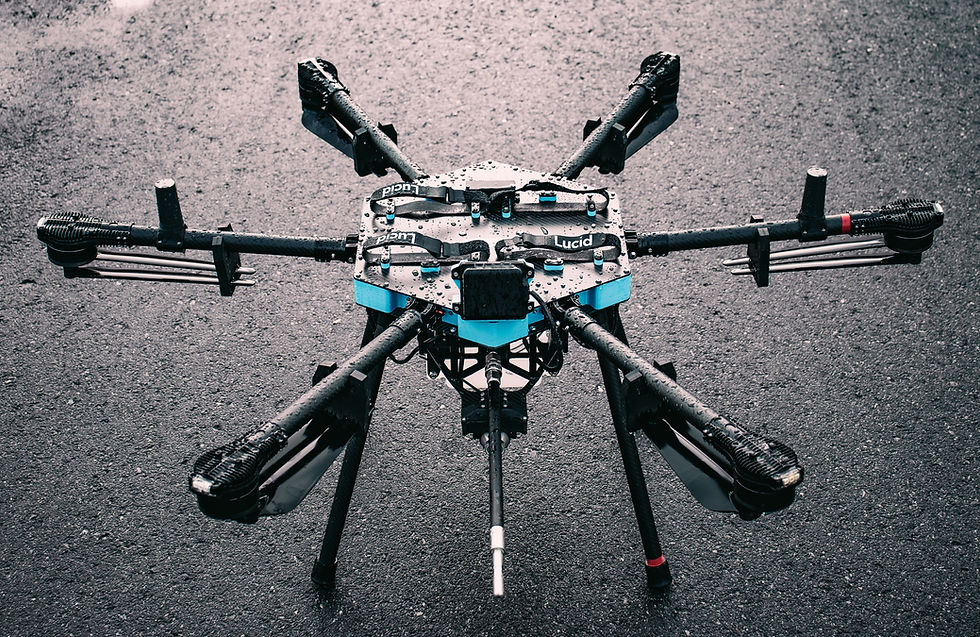 Lucid Sherpa Cleaning Drone