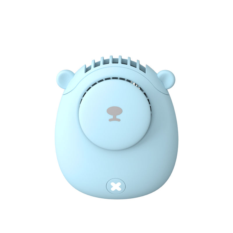 Miniature : Handheld Summer Portable Fan Rechargeable Personal Fan 3 Speeds Handheld Fan Qui