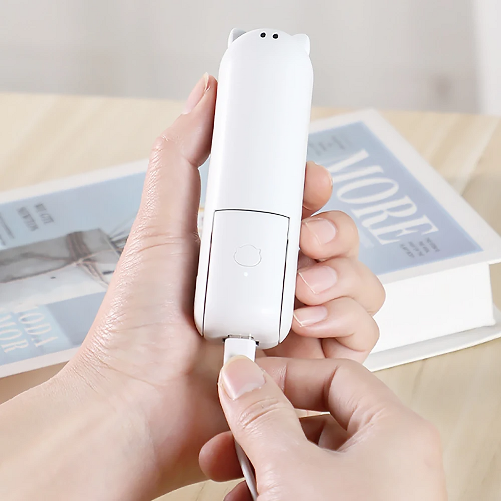 Miniature : Foldable Small Fan Portable and high-power Hand Held Portable Mini Fan Rechargea