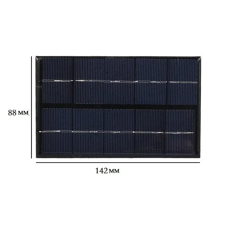 Miniature : 5W 5V Solar Panel USB Micro Battery Charger Outdoor Portable For Mobile Phone Po