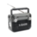 Miniature : Portable radio, equipped with rechargeable battery, USB, TF card, Bluetooth play