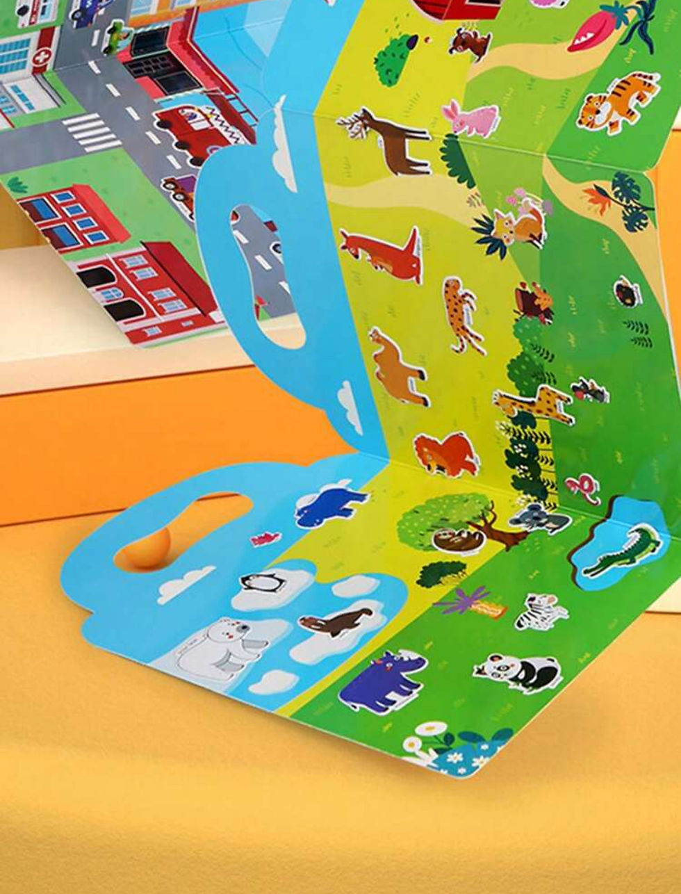 Thumbnail: Busy Body, Reusable Sticker Books