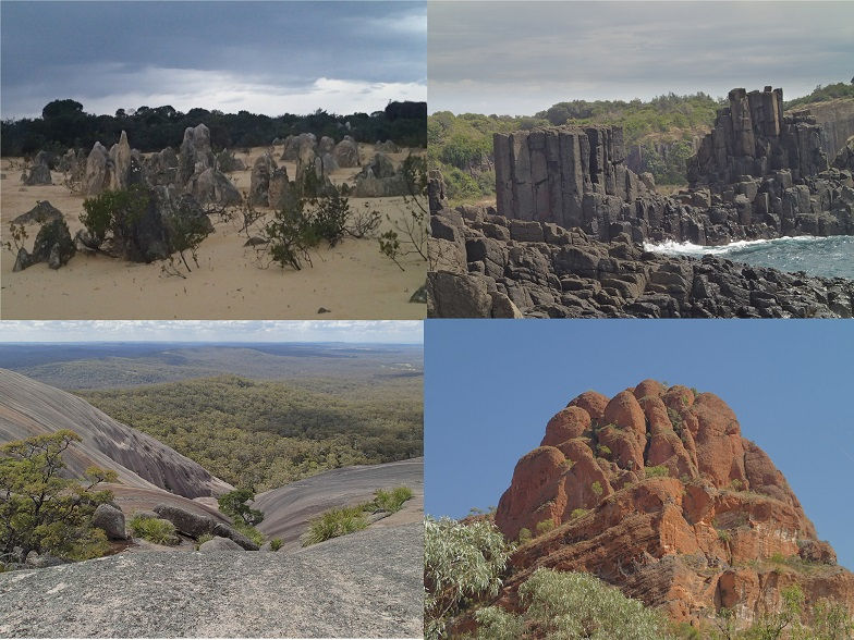 Paysages particuliers.