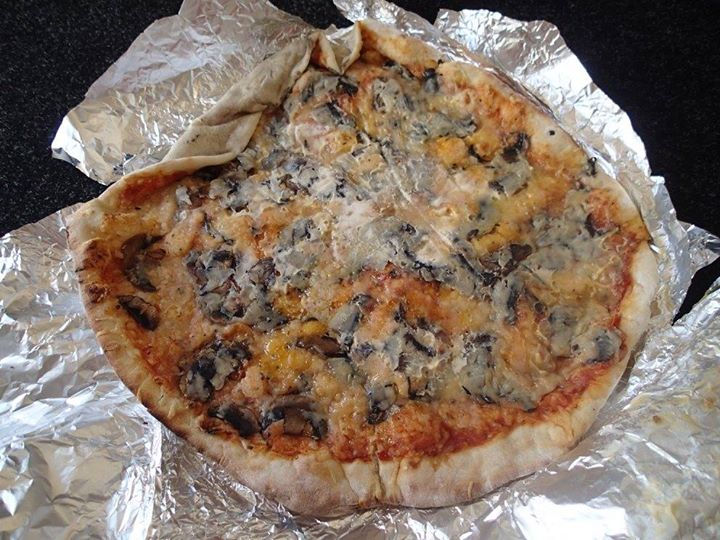 Pizza à la mode de chez moi.