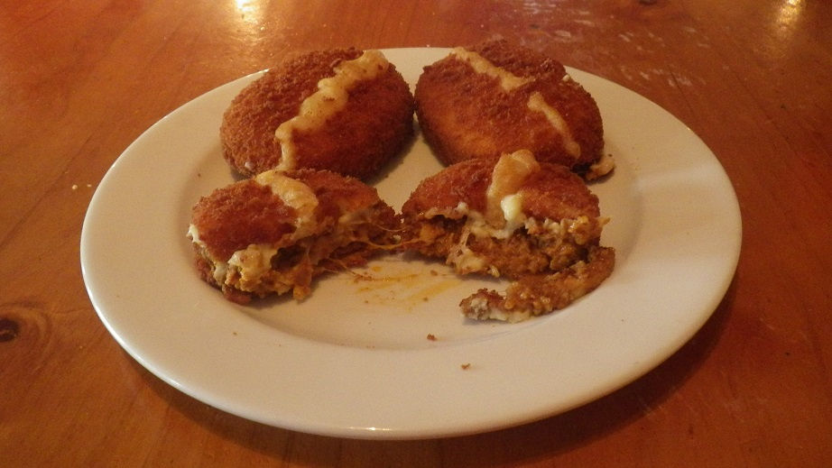Lasagnes panées.