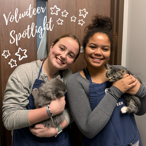 Volunteer Spotlight: Paityn and Helena