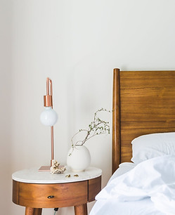 Mid century bedroom