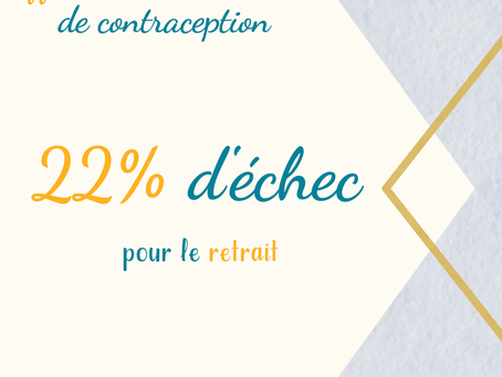 Fiabilité contraceptive de la méthode du retrait