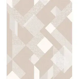 Papel de Parede Vinilizado Atemporal Ref 3807 Bege 52cm x 10m