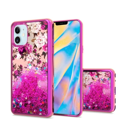 Thumbnail: iPhone 12 5.4 Water Quicksand Glitter Case