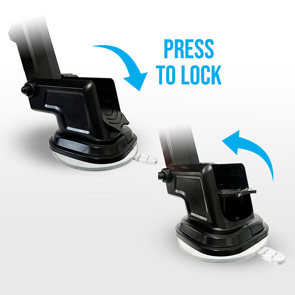 Thumbnail: Car Phone Mount Holder with Adaptable Cradle Adjustable Long Neck