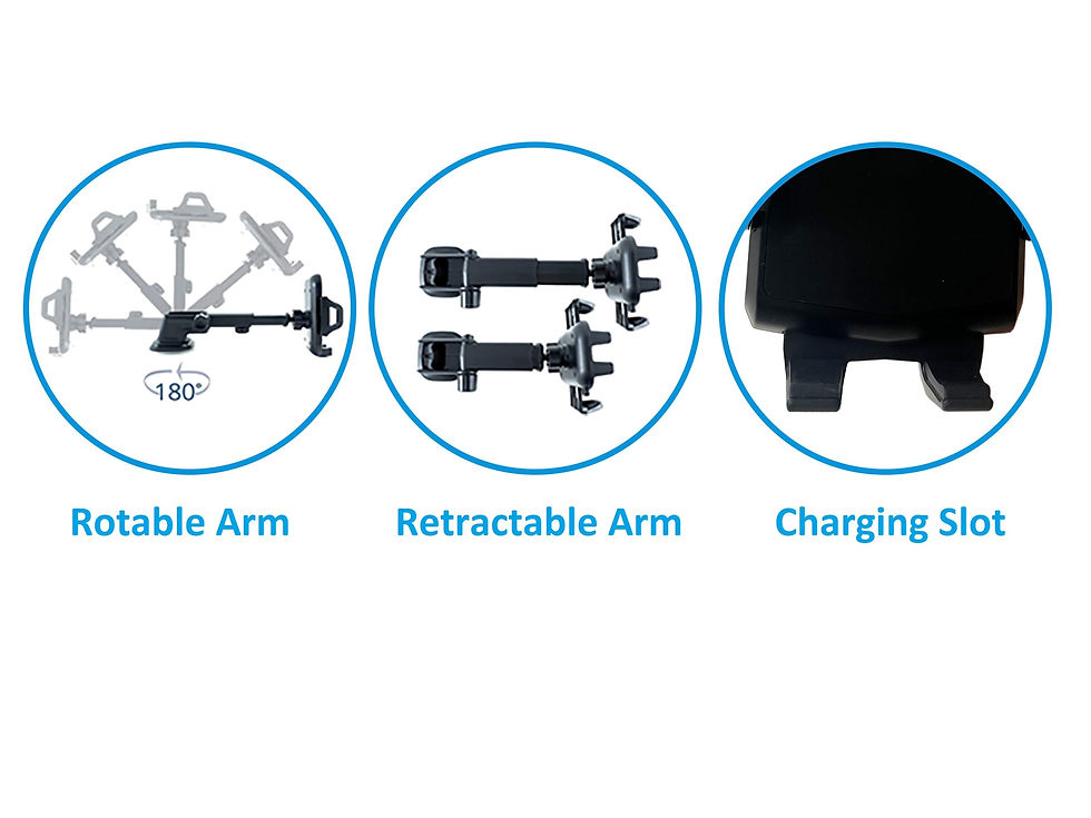 Thumbnail: 360 Car Phone Mount Holder with Adaptable Cradle 2.0