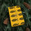 Thumbnail: Christian Gift Wrapping Paper | Bold Ichthys Fish Design on Gold Background 