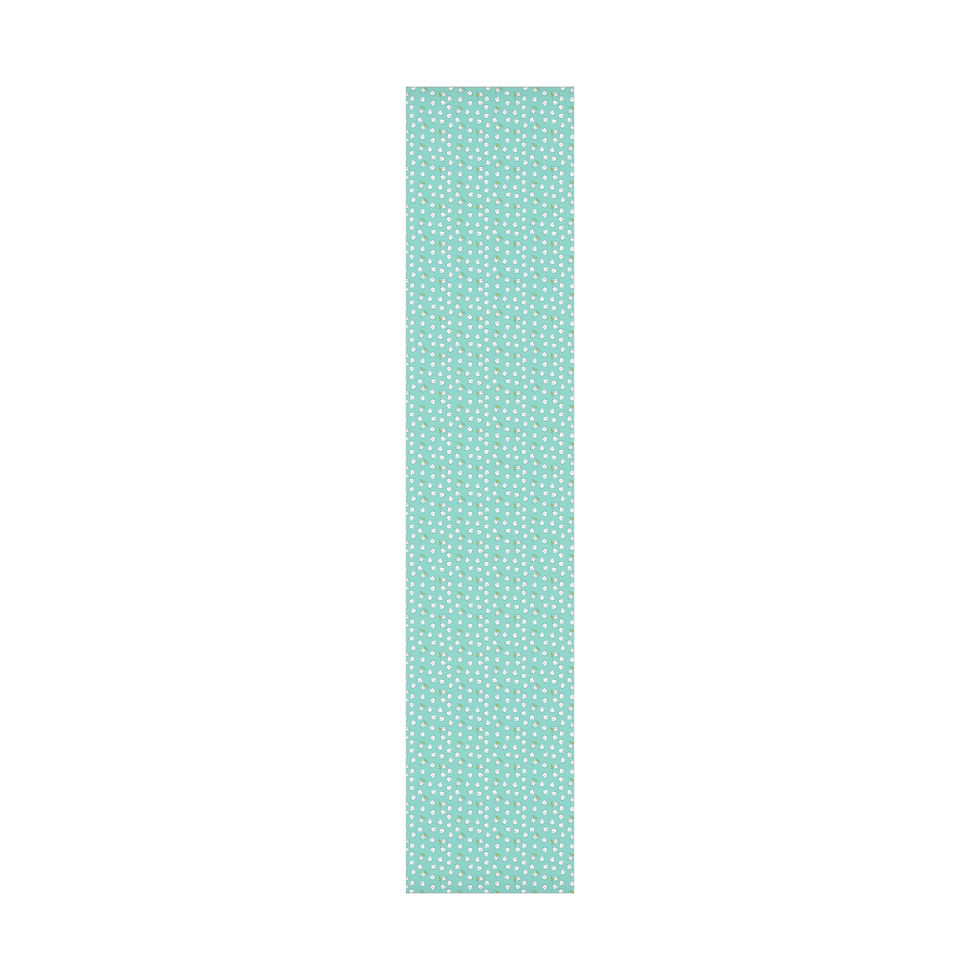 Thumbnail: Vertical rectangular pastel green wrapping paper. Soraya Montenegro Gift Wrapping Paper.