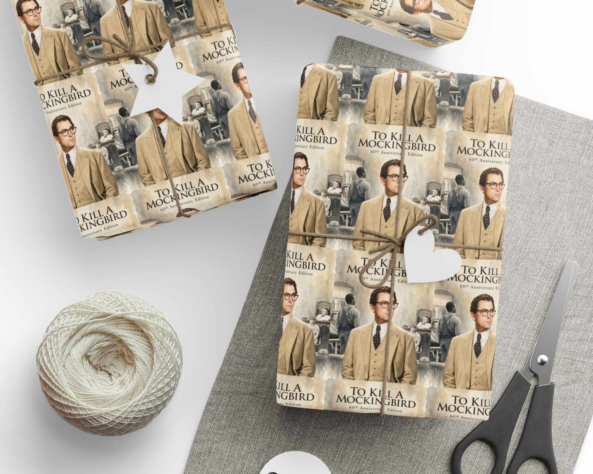 To Kill a Mocking Bird Wrapping Paper | Gift for Classic Film Fans