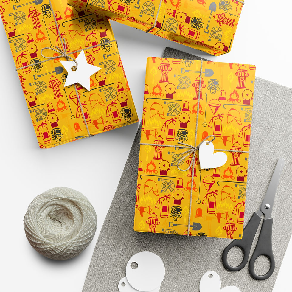 Thumbnail: Wrapped gifts on yellow paper, twine, scissors. It Ends With Us Inspired Wrap background.