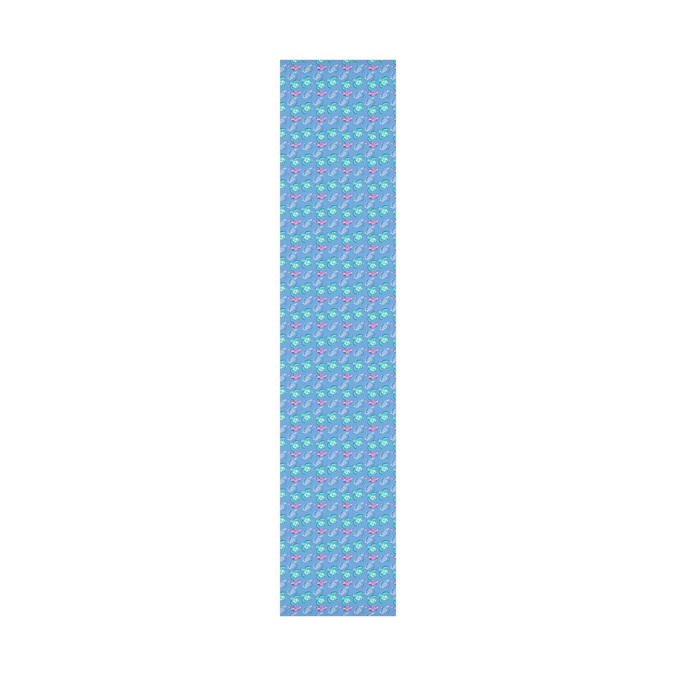 Thumbnail: Blue patterned wrapping paper | Sea Turtle Gift Wrapping Paper | Ocean Wrap