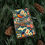 Thumbnail: Michigan Inspired Gift Wrapping Paper with Apple Blossoms and Lighthouses 