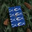 Thumbnail: Christian Fish Symbol Gift Wrapping Paper | Blue Ichthys Design | Faith Gifts 