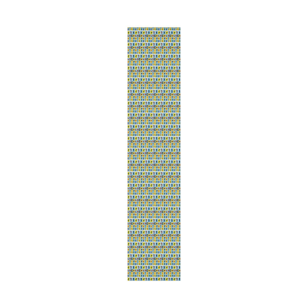 Thumbnail: Wrapping paper with blue background and surfboards; Surf Lover Gift Wrapping Paper.