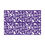 Thumbnail: All Star Cheerleading Gift Wrapping Paper | Purple and White Cheer Wrap 