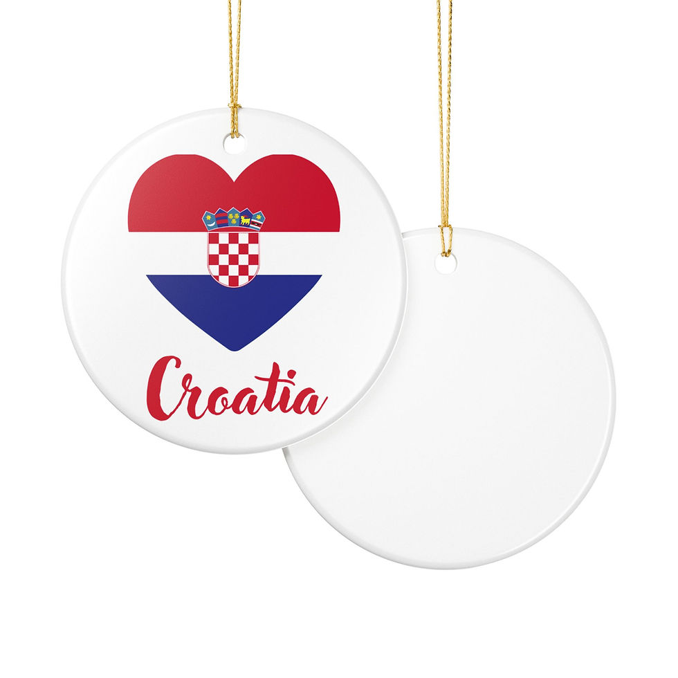 Thumbnail: Croatia Christmas Ornament | Cultural Gift
