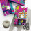 Thumbnail: 90s Gift Wrapping Paper | Colorful Design with Cassette Game Boys Floppy Disks 