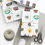 Thumbnail: Russian Gift Wrapping Paper | Matryoshkas, Cathedrals, Flags & Dumplings Icons