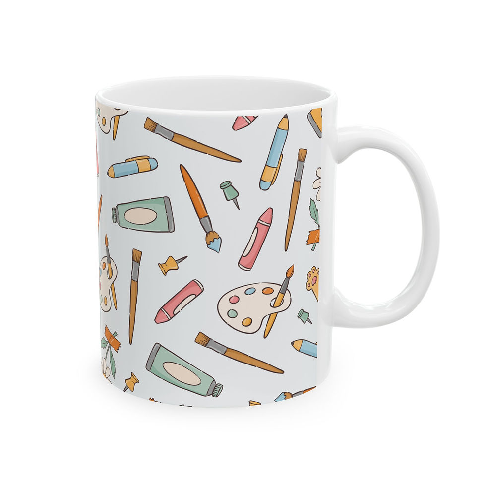 Thumbnail: Pastel Art Supplies Coffee Mug 11oz 15oz | Gift for Artists and Teachers